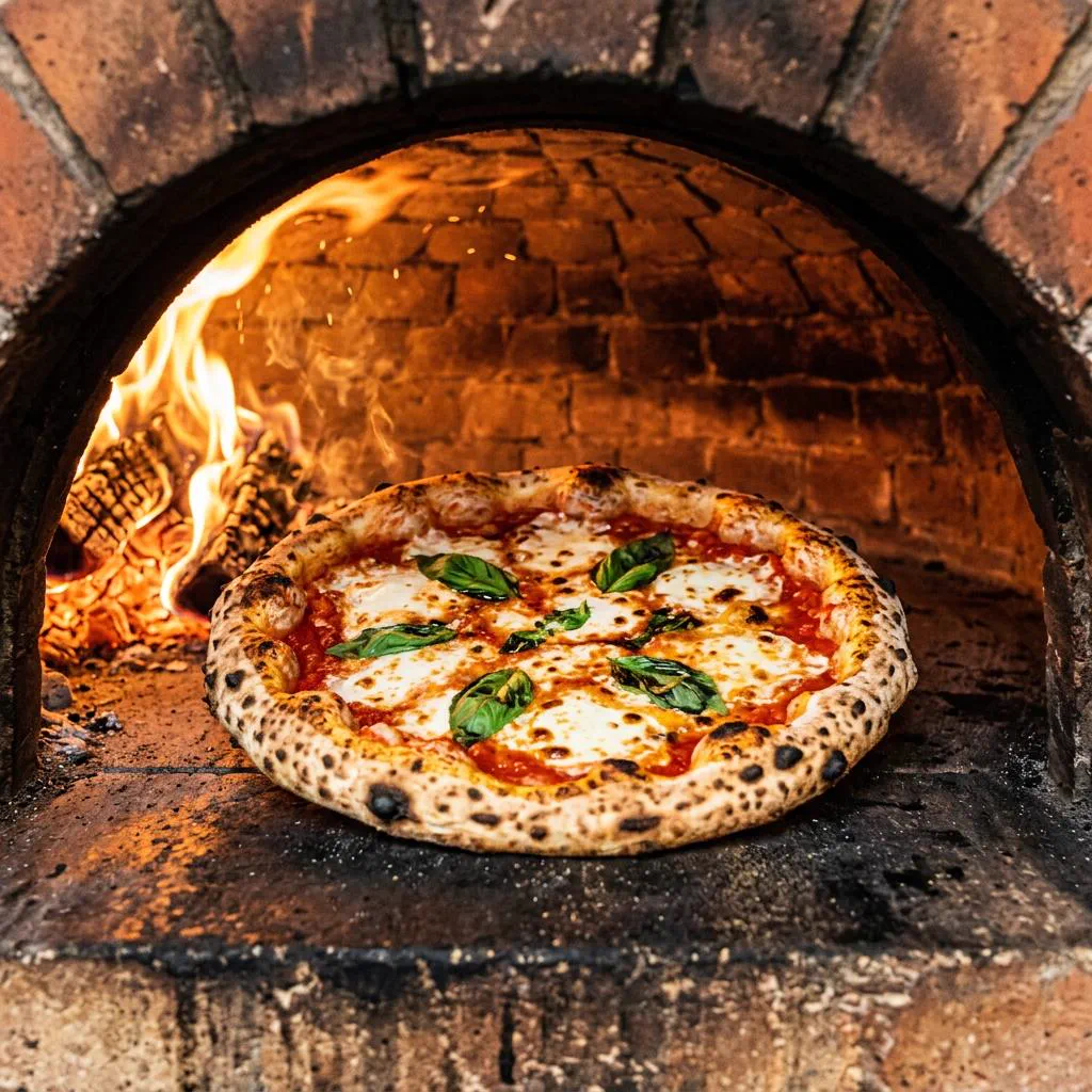 Pizza Margherita au four